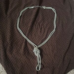 Silver Knot Necklace